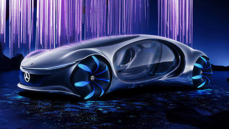 近日,梅赛德斯-奔驰在ces消费电子展上推出了一款全新概念电动车