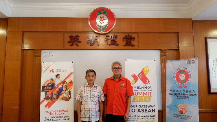 Tea Trade Association of Malaysia (TTAM),(左)TTAM署理会长李建荣 Tea Trade Association of Malaysia (TTAM),(左)TTAM署理会长李建荣