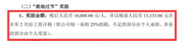 果然,就地过年有补贴的,都是别人家的公司… 果然,就地过年有补贴的,都是别人家的公司…